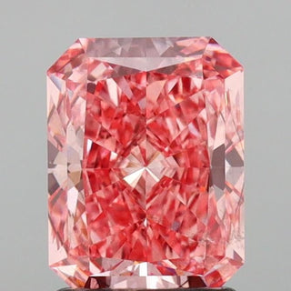 1.52 Carat Radiant Cut Fancy Pink
