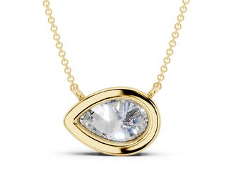 Alanna Pear Solitaire Pendant 2 Carat Total Wt.