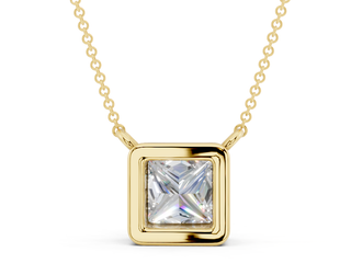 Alanna Princess Solitaire Pendant 2 Carat Total Wt.