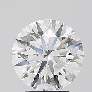 2.70 Carat F-VVS2 Round Lab Diamond