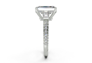 Narelle Three Stone 2mm Enagaement Ring