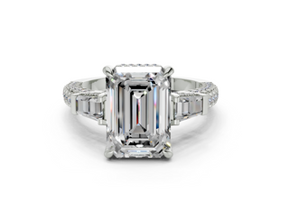 Narelle Three Stone 2mm Enagaement Ring