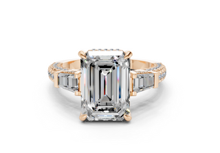 Narelle Three Stone 2mm Enagaement Ring