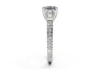 Narelle Three Stone 2mm Enagaement Ring