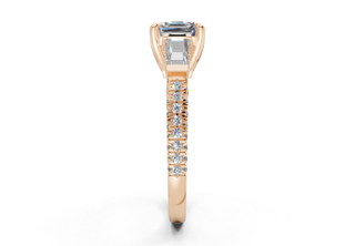 Narelle Three Stone 2mm Enagaement Ring