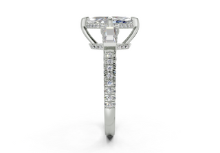 Narelle Three Stone 2mm Enagaement Ring