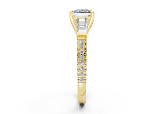 Narelle Three Stone 2mm Enagaement Ring