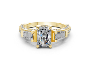 Narelle Three Stone 2mm Enagaement Ring