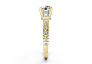 Narelle Three Stone 2mm Enagaement Ring