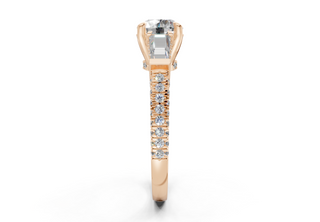 Narelle Three Stone 2mm Enagaement Ring