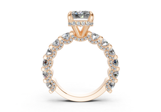 Xyra Accent 2.8mm Enagaement Ring