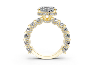 Xyra Accent 2.8mm Enagaement Ring