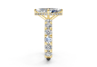 Xyra Accent 2.8mm Enagaement Ring