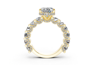 Xyra Accent 2.8mm Enagaement Ring