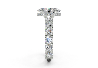 Xyra Accent 2.8mm Enagaement Ring