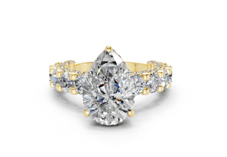 Xyra Accent 2.8mm Enagaement Ring