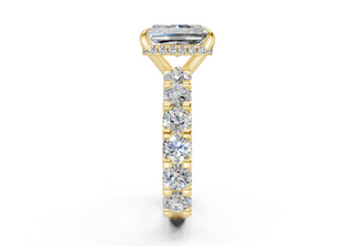 Xyra Accent 2.8mm Enagaement Ring