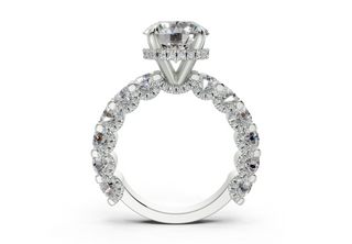Xyra Accent 2.8mm Enagaement Ring