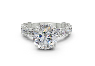 Xyra Accent 2.8mm Enagaement Ring