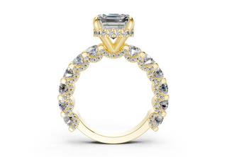 Xyra Accent 2.8mm Enagaement Ring
