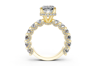 Xyra Accent 2.8mm Enagaement Ring