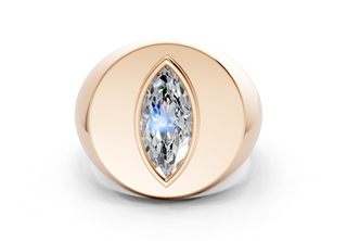 Ziora Solitaire 2.9mm Enagaement Ring