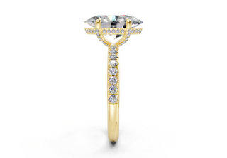 Orithia Solitaire 2.3mm Enagaement Ring