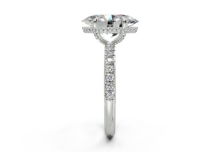 Orithia Solitaire 2.3mm Enagaement Ring