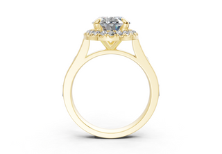 Nevaeh Solitaire 3mm Enagaement Ring