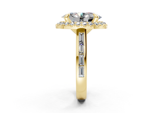 Nevaeh Solitaire 3mm Enagaement Ring