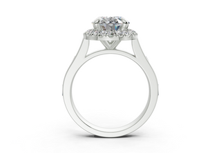 Nevaeh Solitaire 3mm Enagaement Ring