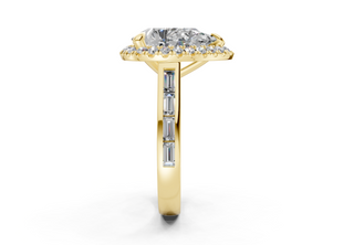 Nevaeh Solitaire 3mm Enagaement Ring