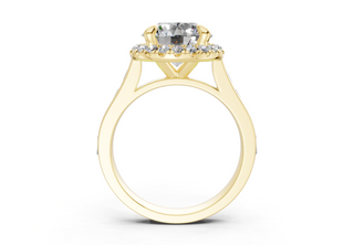 Nevaeh Solitaire 3mm Enagaement Ring