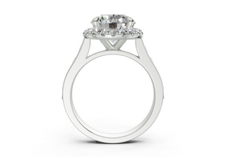 Nevaeh Solitaire 3mm Enagaement Ring