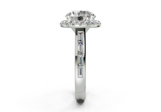 Nevaeh Solitaire 3mm Enagaement Ring