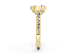 Stara Solitaire 2.3mm Enagaement Ring