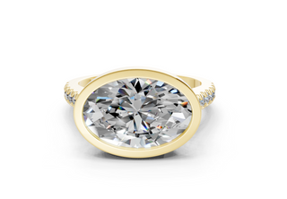 Stara Solitaire 2.3mm Enagaement Ring