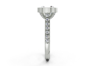 Stara Solitaire 2.3mm Enagaement Ring