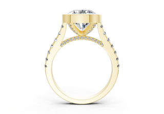 Stara Solitaire 2.3mm Enagaement Ring