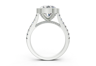 Stara Solitaire 2.3mm Enagaement Ring