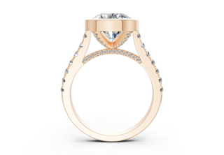 Stara Solitaire 2.3mm Enagaement Ring