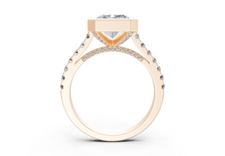 Stara Solitaire 2.3mm Enagaement Ring