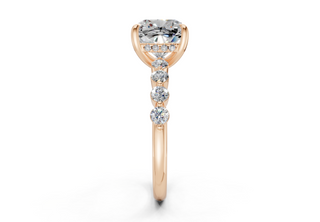 Damira Solitaire 2mm Enagaement Ring