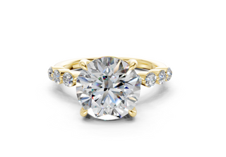 Damira Solitaire 2mm Enagaement Ring