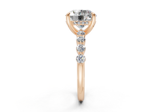 Damira Solitaire 2mm Enagaement Ring
