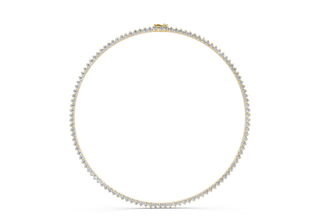 5 Ctw Elevated Classic Tennis Necklace