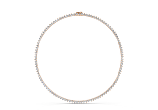 5 Ctw Elevated Classic Tennis Necklace