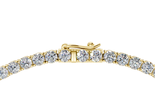 25 Ctw Modern Classic Tennis Necklace