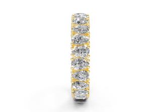 Petite Melrose Pear Classic Eternity Bands 2½ Carat Total Wt.