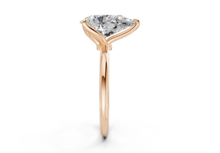 Zaya Solitaire 2.3mm Enagaement Ring